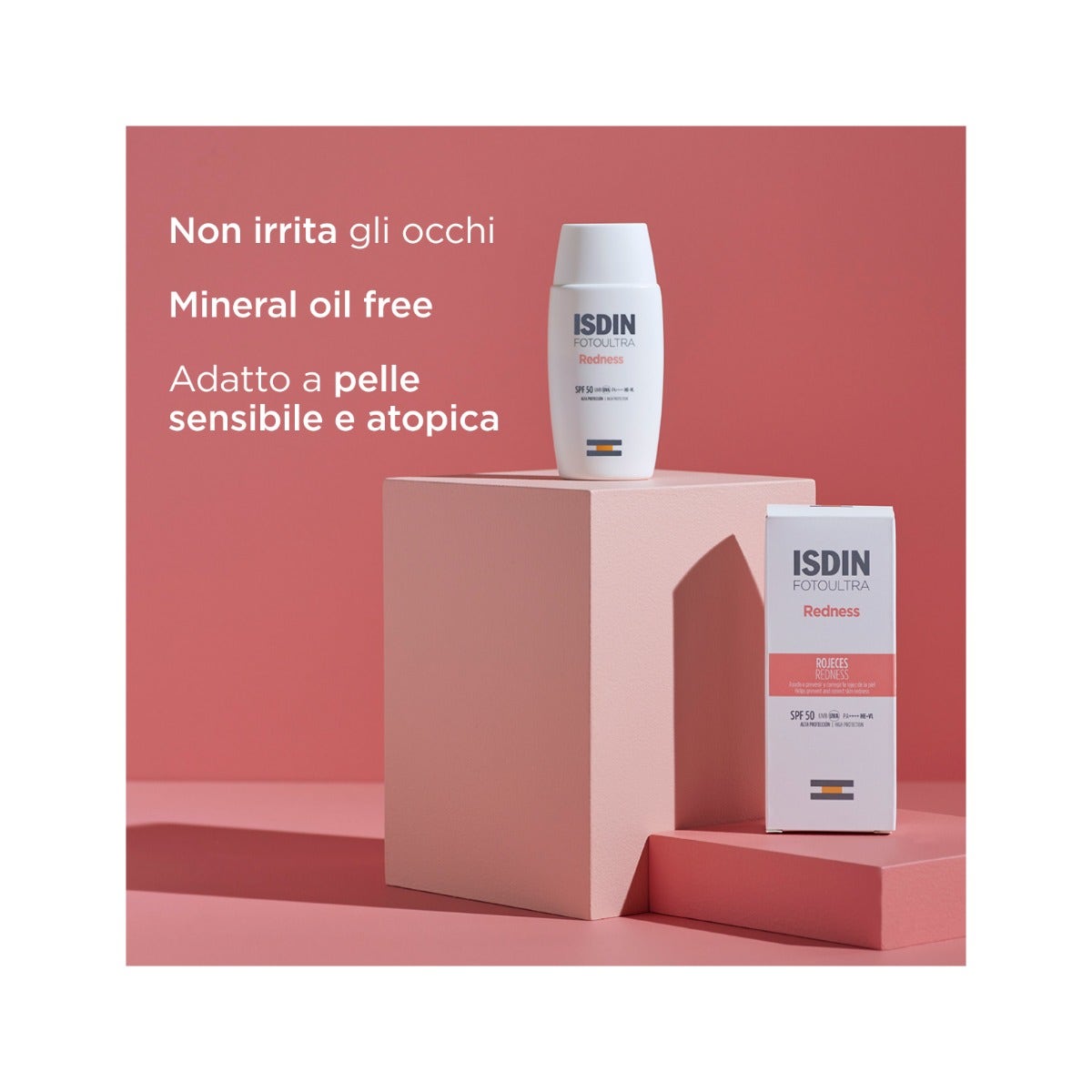 Isdin Foto Ultra Redness  SPF50 Fotoprotezione Viso 50ml-4