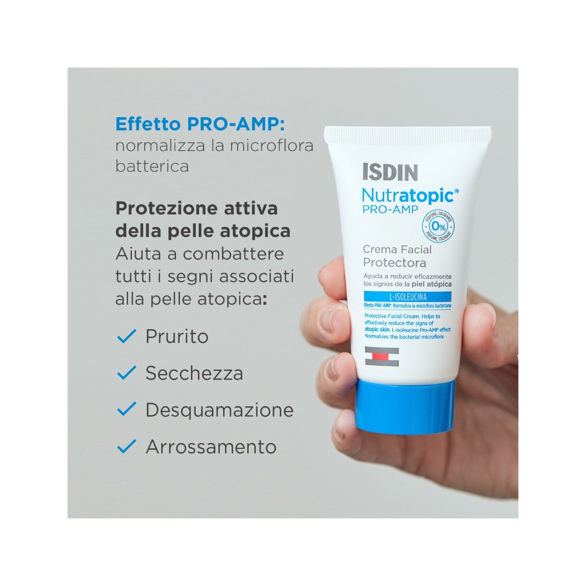 Isdin Nutratopic Pro-Amp Crema Viso 50ml-3
