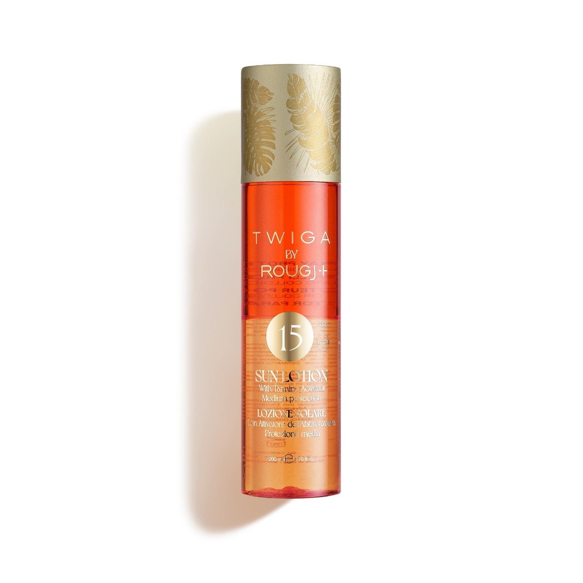 Twiga By Rougj Solare Bifasico Con Attivatore Di Melanina E Oro Colloidale 200ml SPF15-2