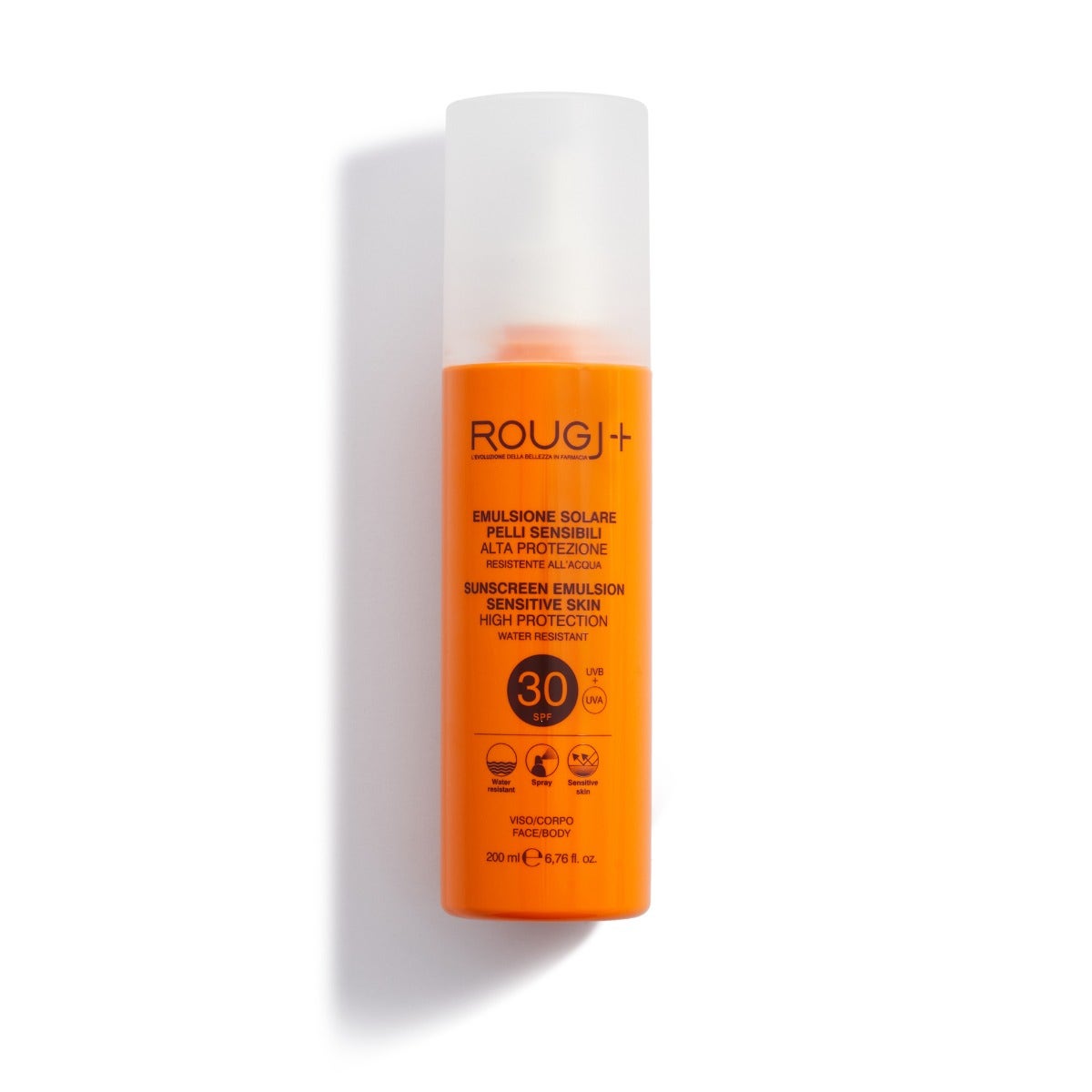Rougj Solare Emulsione Pelli Sensibili SPF30 200ml-2