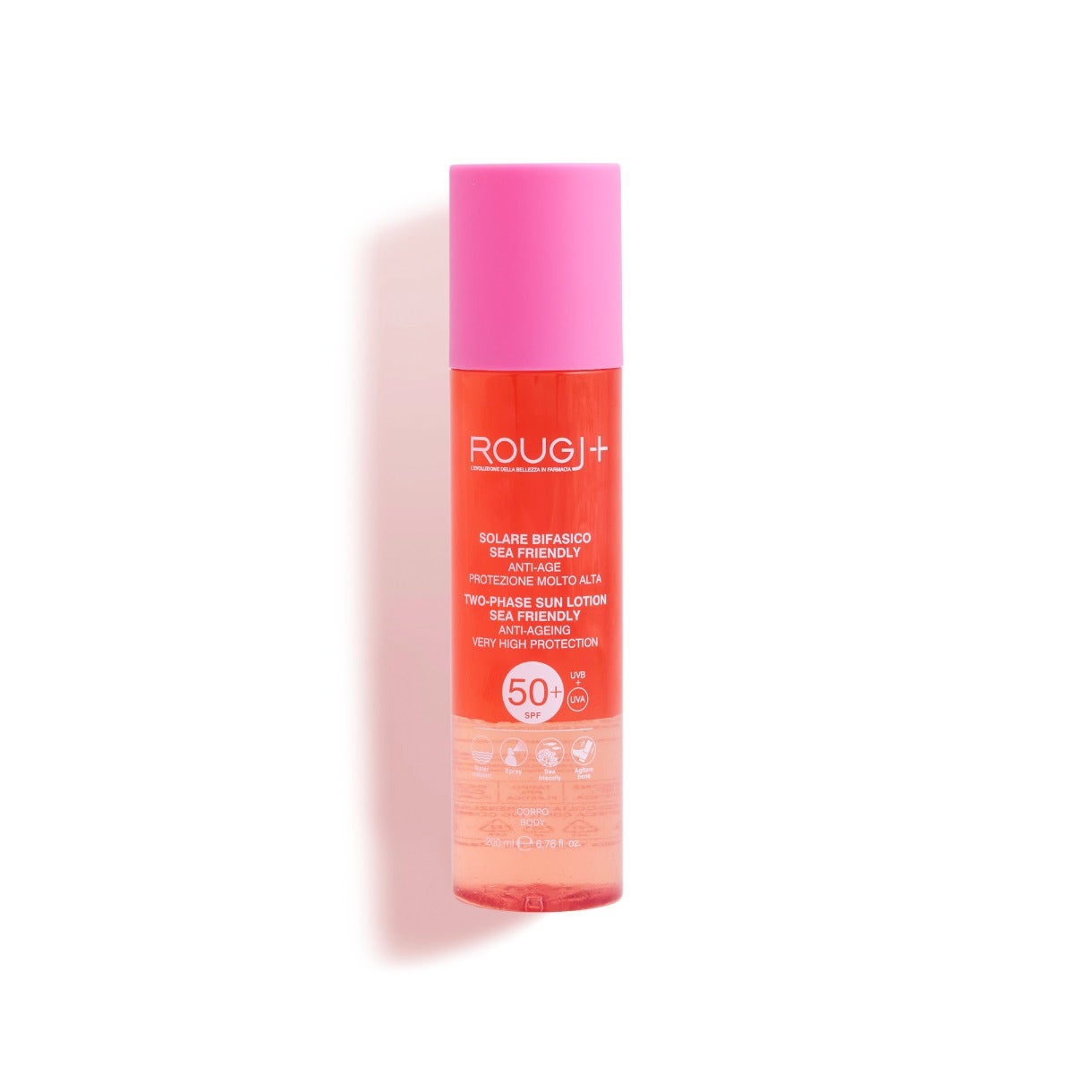 Rougj Solare Bifasico Alta-Protezione Anti-Age SPF50+ 200ml-2