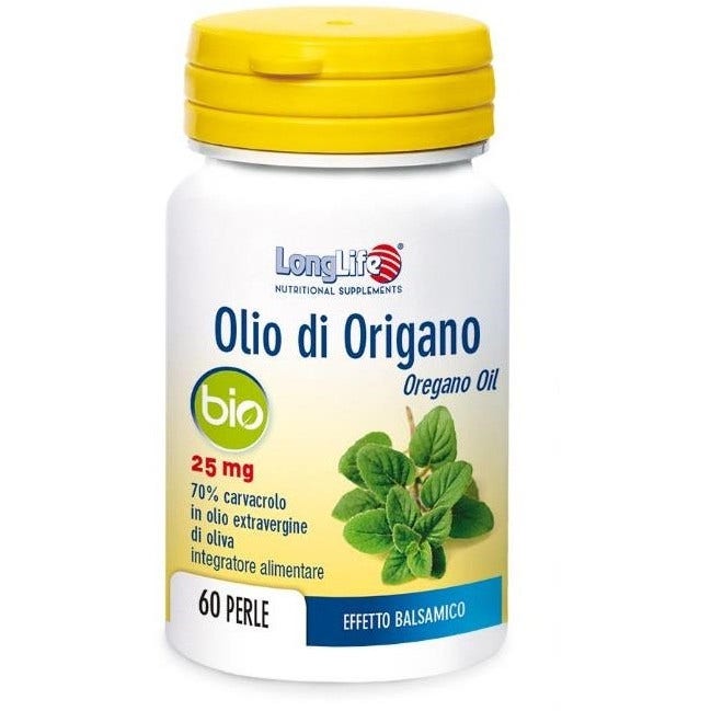 Longlife Olio Origano Bio 60 Perle-2