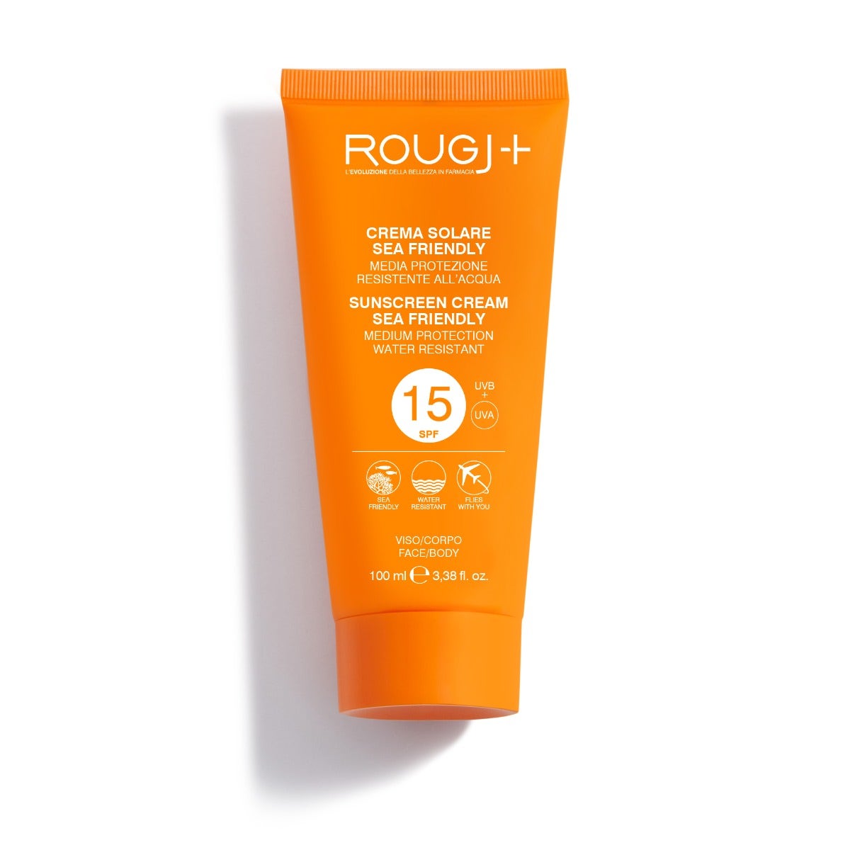 Rougj Solare Crema Corpo/Viso SPF15 100ml-2