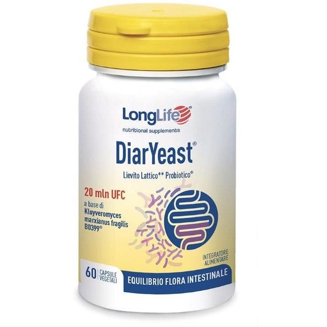 Longlife Diaryeast 60 Capsule Vegetali-2