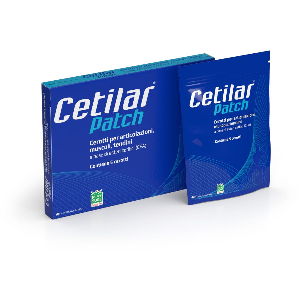 Cetilar Cerotto Monouso Per Articolazioni/Muscoli/Tendini 5 Pezzi-1