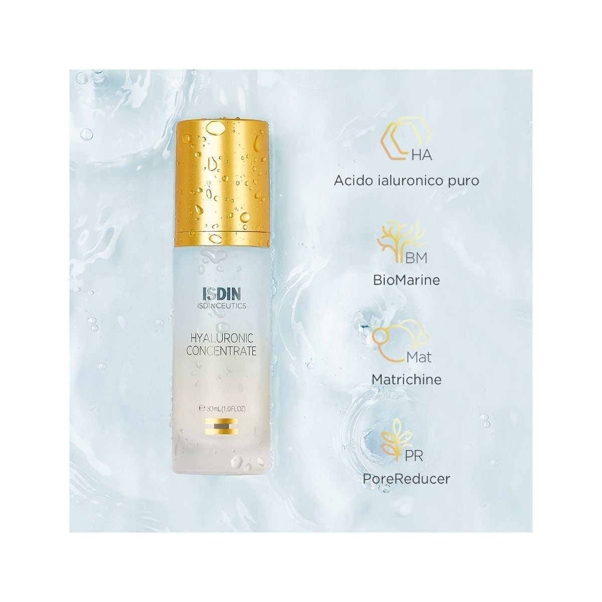 Isdin Isdinceutics Hyaluronic Concentrate Viso 30ml-10