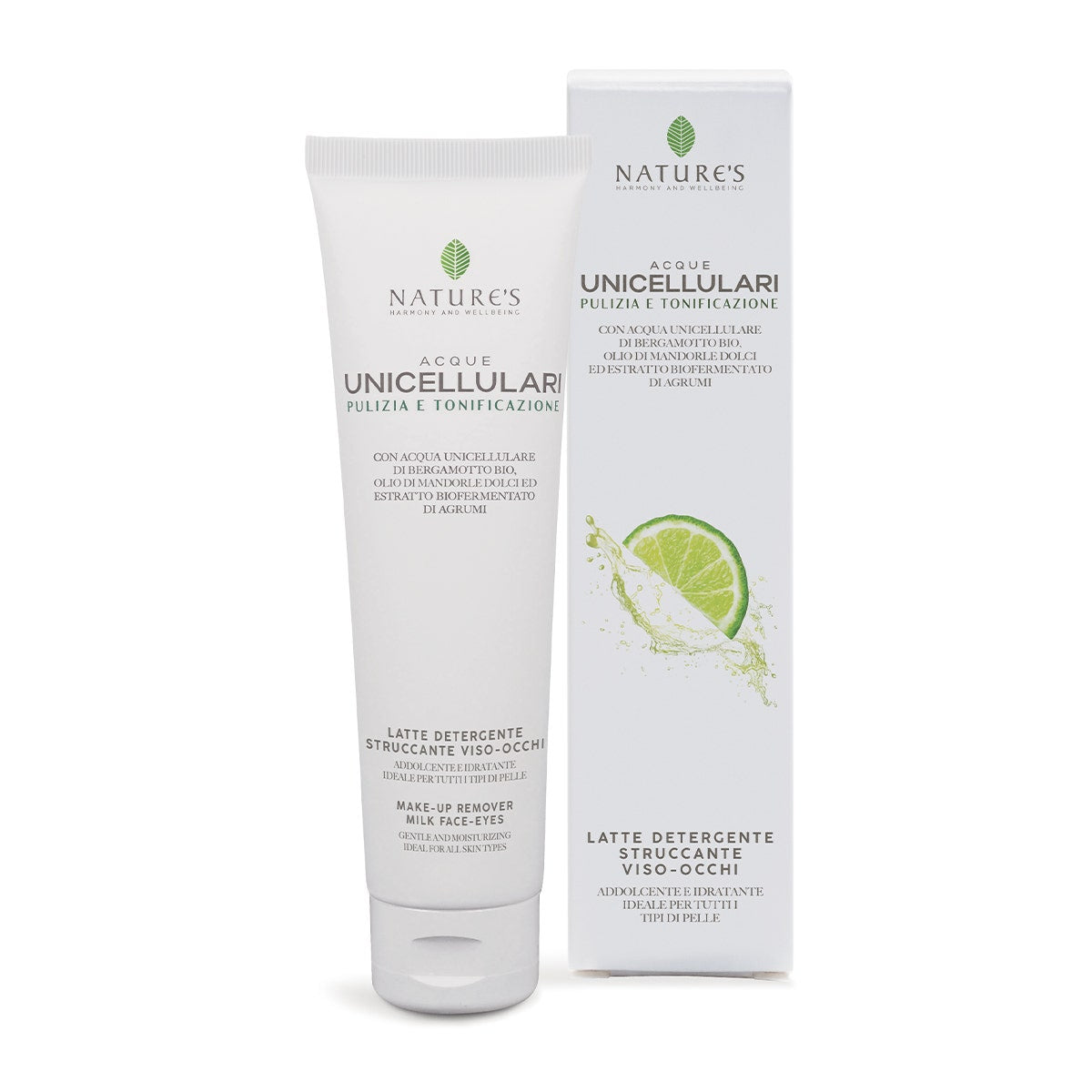 Nature's Acque Unicellulari Latte Detergente Struccante Viso/Occhi 150ml-3