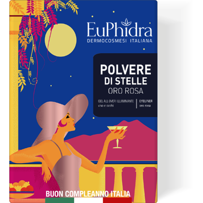 Euphidra Polvere Di Stelle Cofanetto Gel All Over Illuminante + Eyeliner 02 Oro Rosa-1