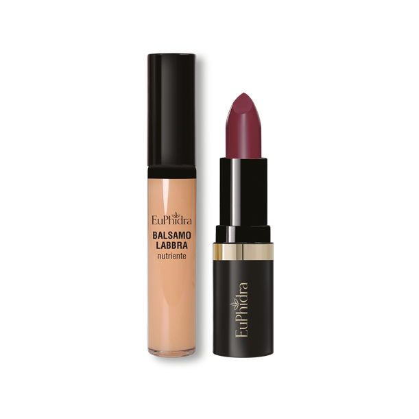 Euphidra Labbra Bellissime Rossetto Mat + Balsamo Labbra 03 Ciliegia-2