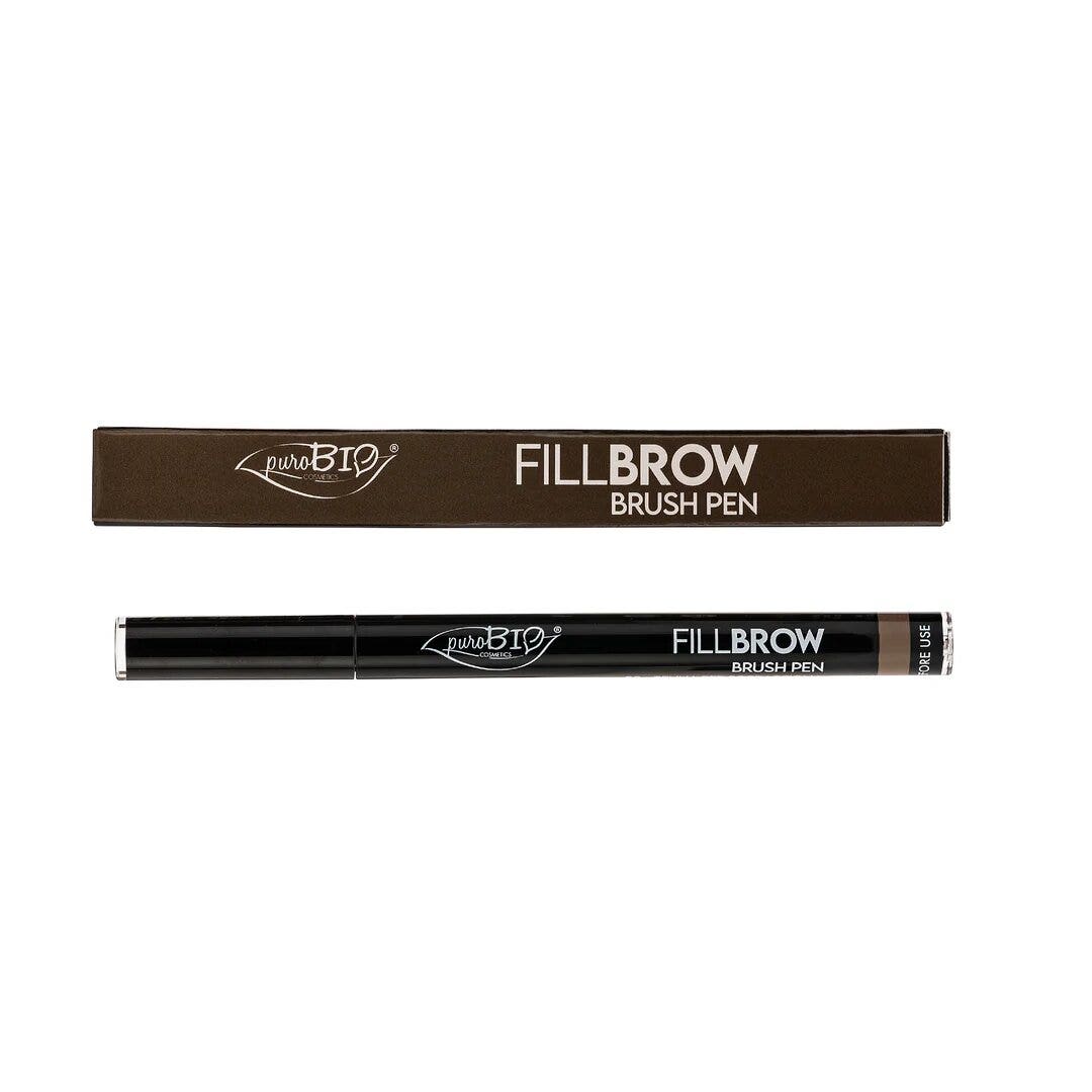 Purobio Fillbrow Penne Sopracciglia 02 Castano-1