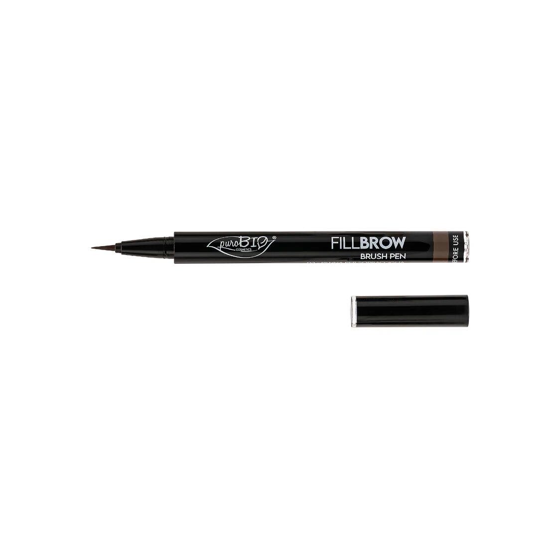 Purobio Fillbrow Penne Sopracciglia 03 Castano Scuro-2