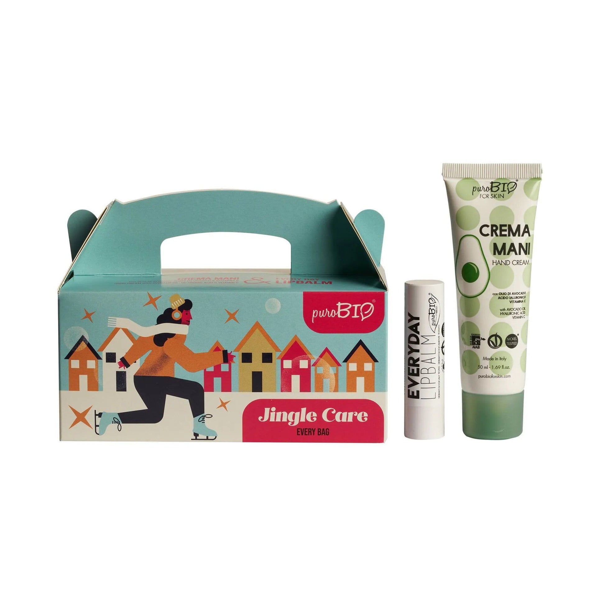 Purobio Ultra Bag Crema Mani Classica 50ml  + Lipbalm Everyday-1