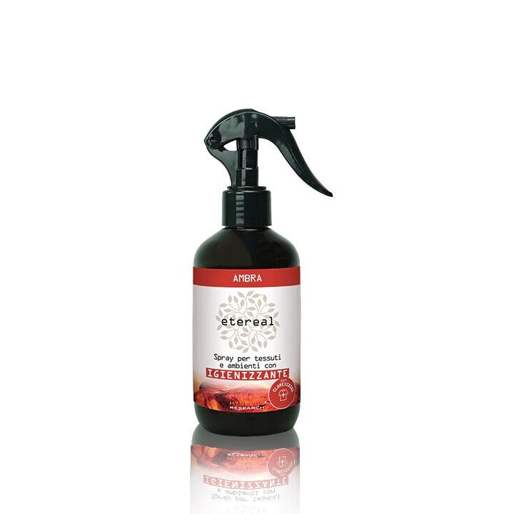 Etereal Ambra Spray Tessuti Ambienti Profumato con Igienizzante 250 ml-1