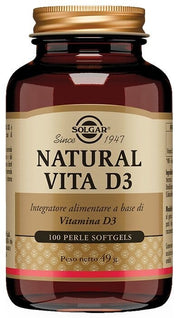 Solgar Natural Vita D3 100 Perle-1