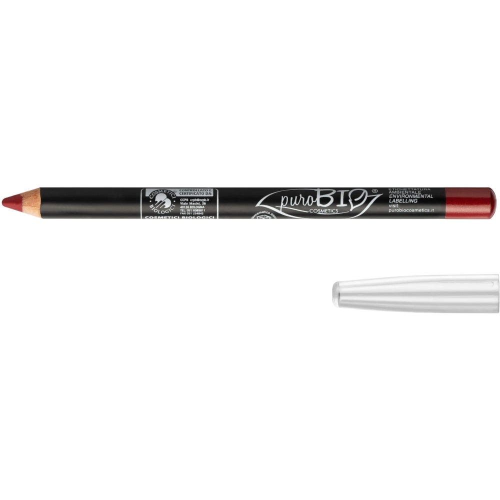 Purobio Matita Contorno Labbra Rosso Pompeiano N.52 1,3g-1
