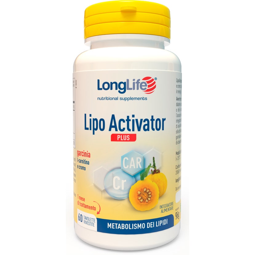 Longlife Lipo Activator Plus 60 Tavolette-1
