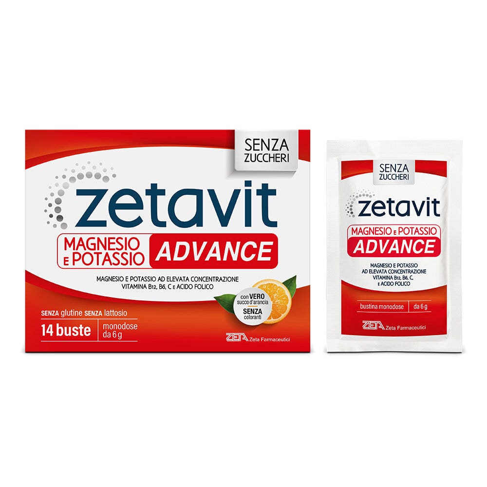 Zetavit Magnesio E Potassio Advance 14 Buste-1