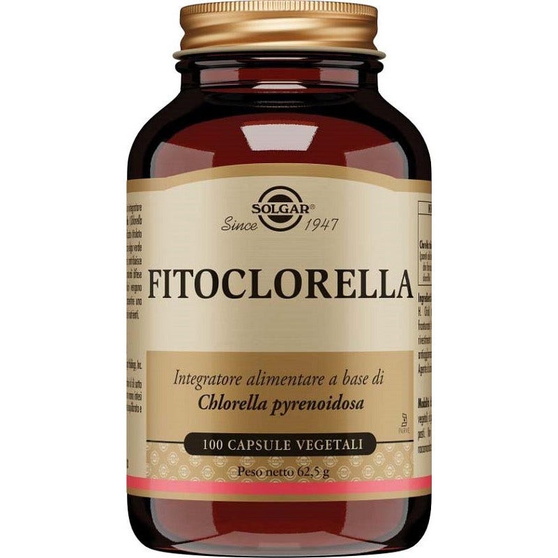 Solgar Fitoclorella 100 Capsule-2