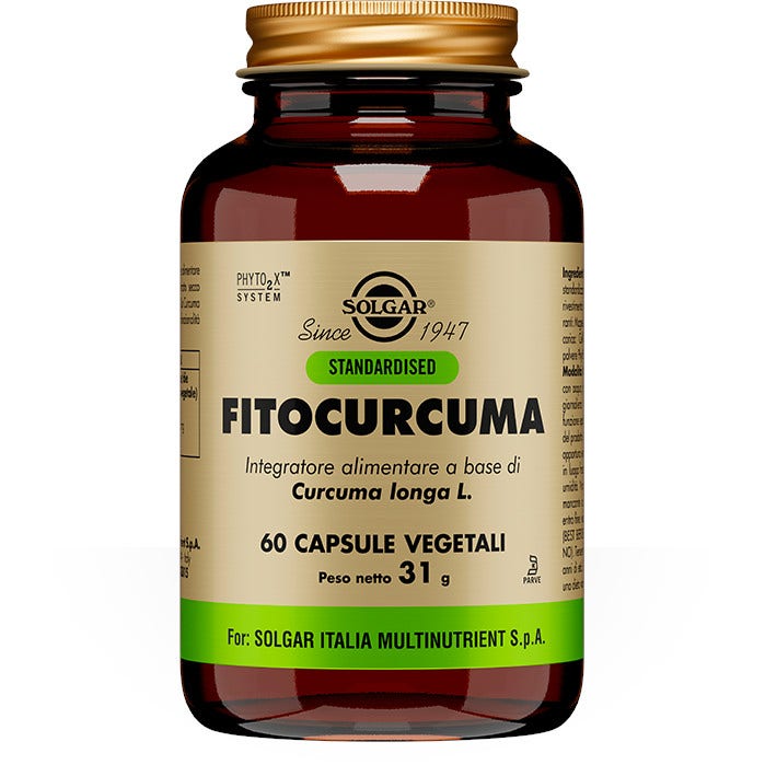 Solgar Fitocurcuma 60 Capsule Vegetali-2