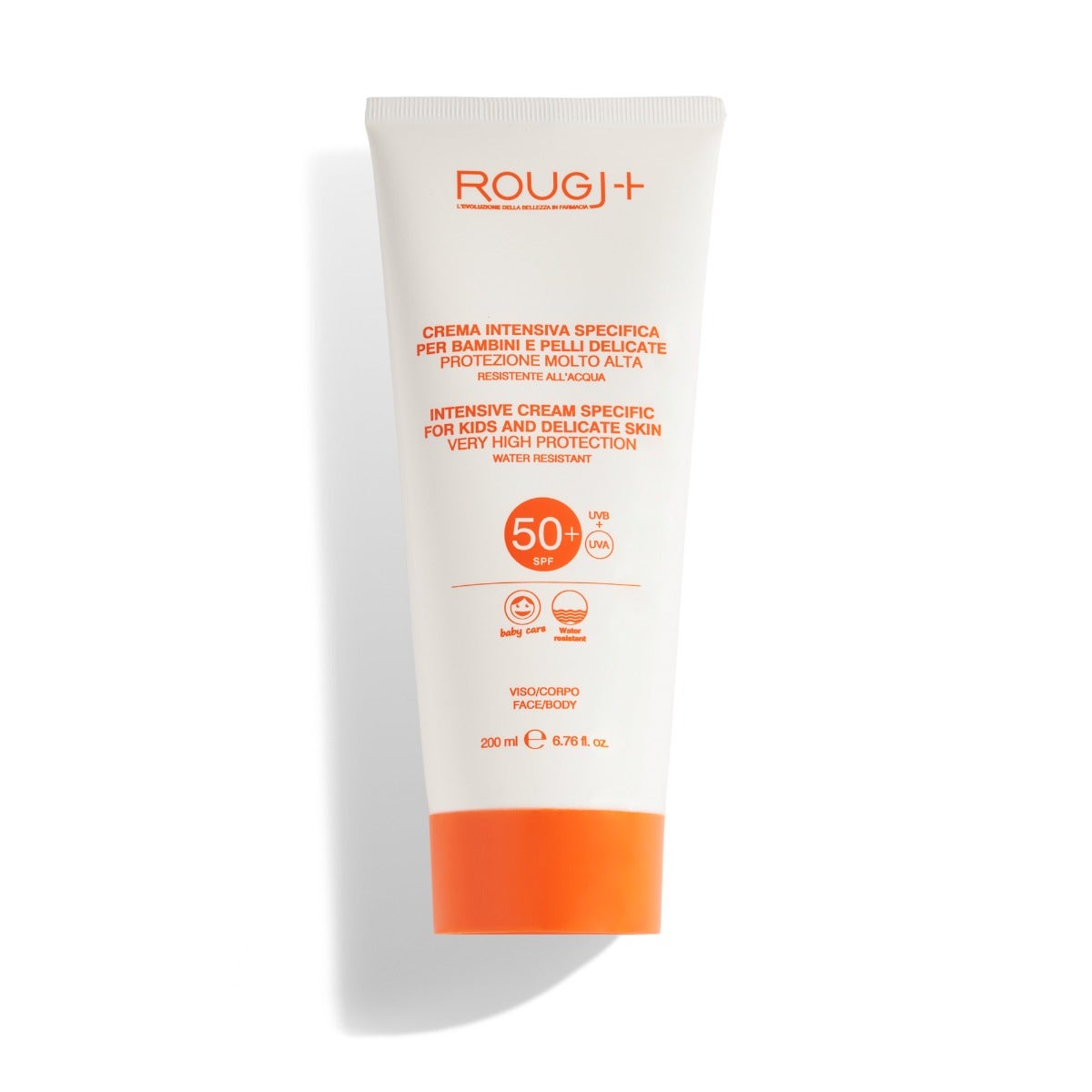 Rougj Kids Crema Solare Intensiva Specifica Bambini 200ml SPF50+-5