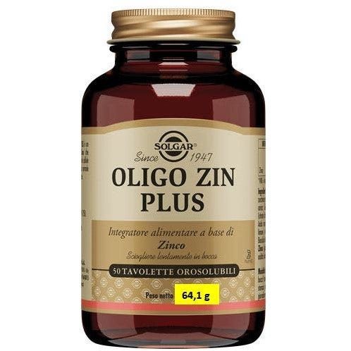 Solgar Oligo Zin Plus 50 Tavolette-3