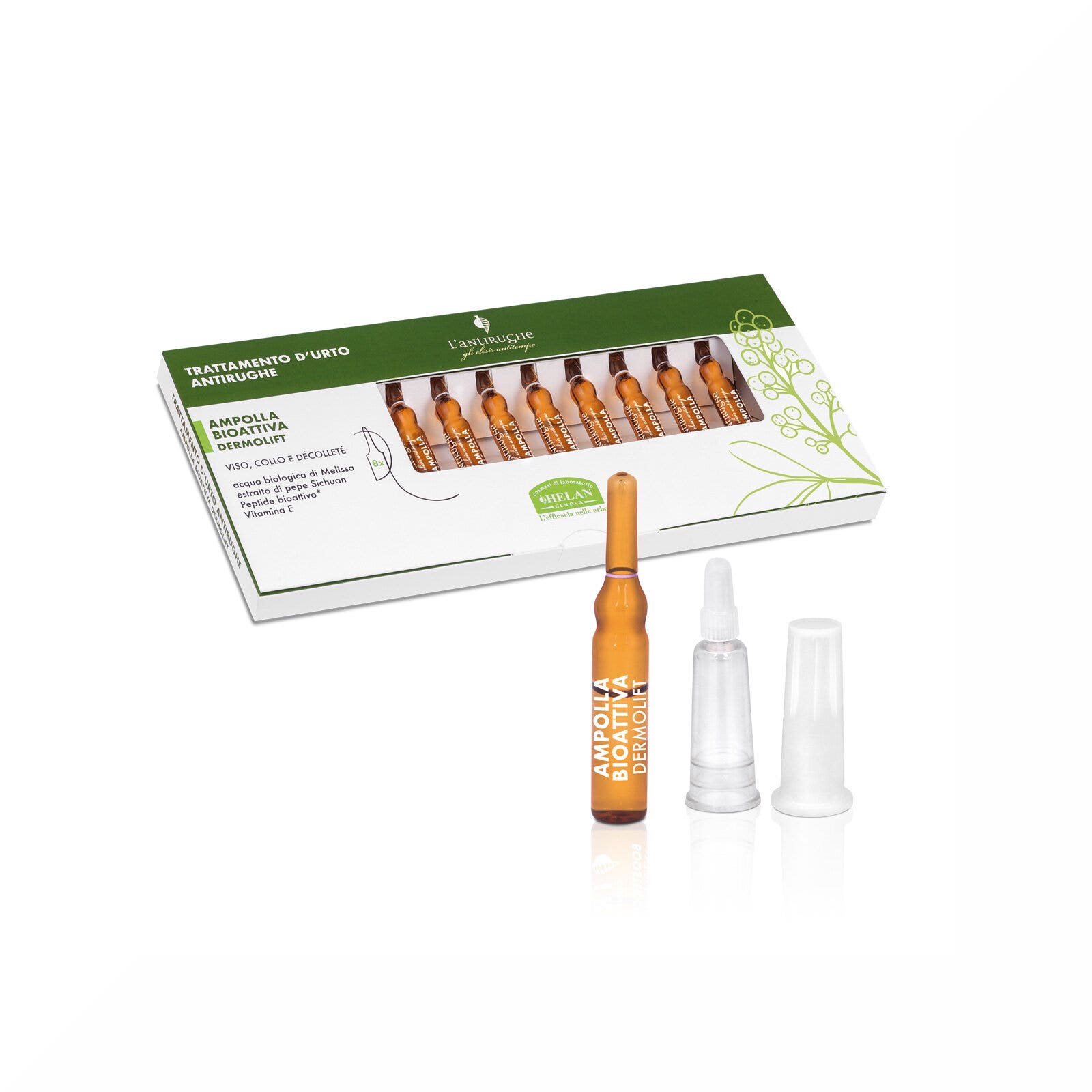 Helan L'Antirughe Trattamento D'urto Ampolla Bioattiva Dermolift 8x1,5ml-3