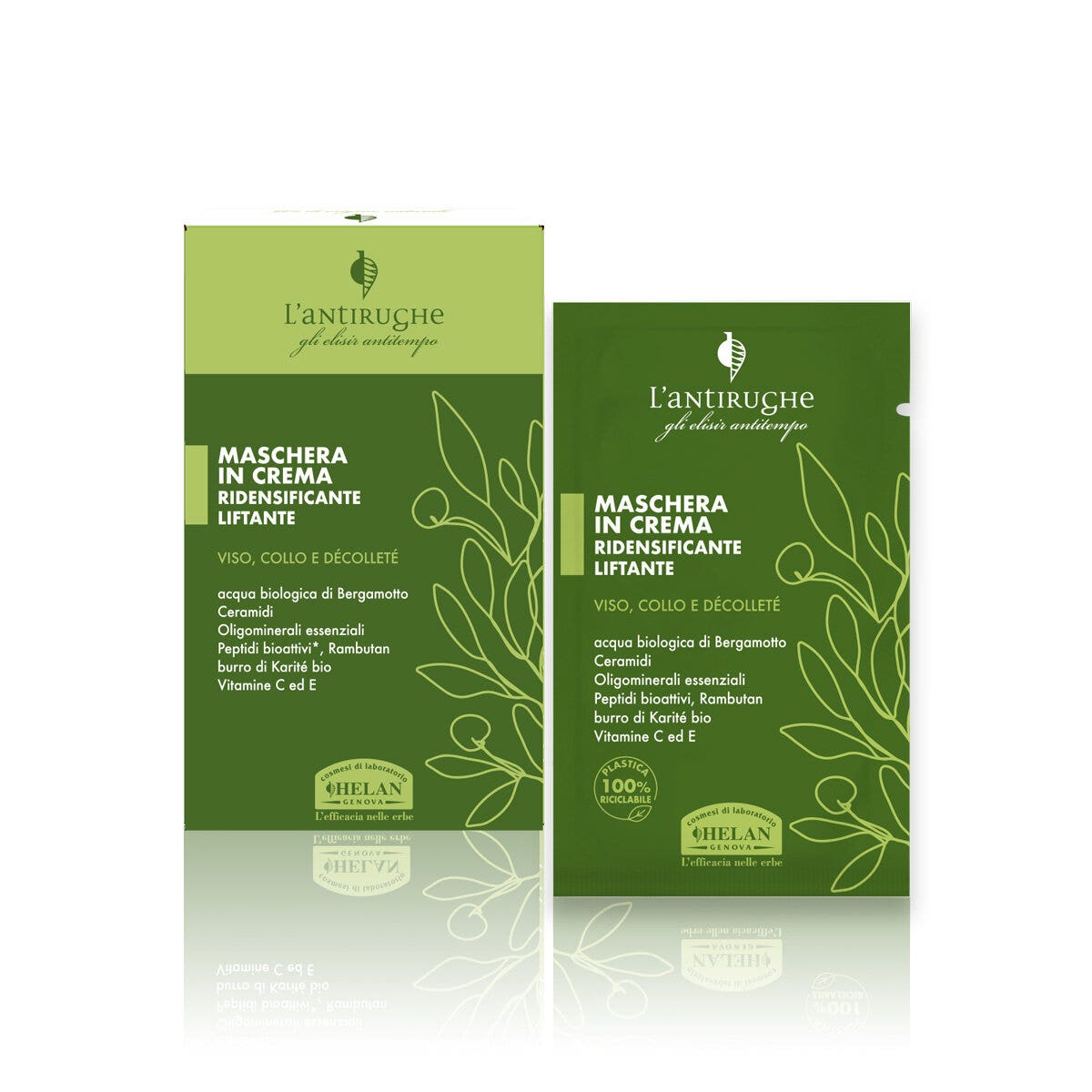Helan L'Antirughe Maschera in Crema Ridensificante Liftante 4x8ml-3