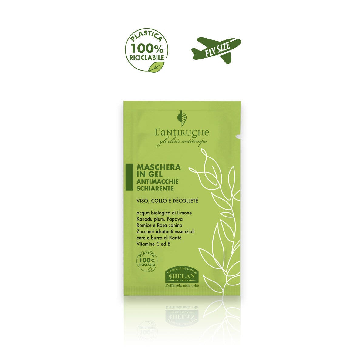 Helan L'Antirughe Maschera in Gel Antimacchie Schiarente 4x8ml-2