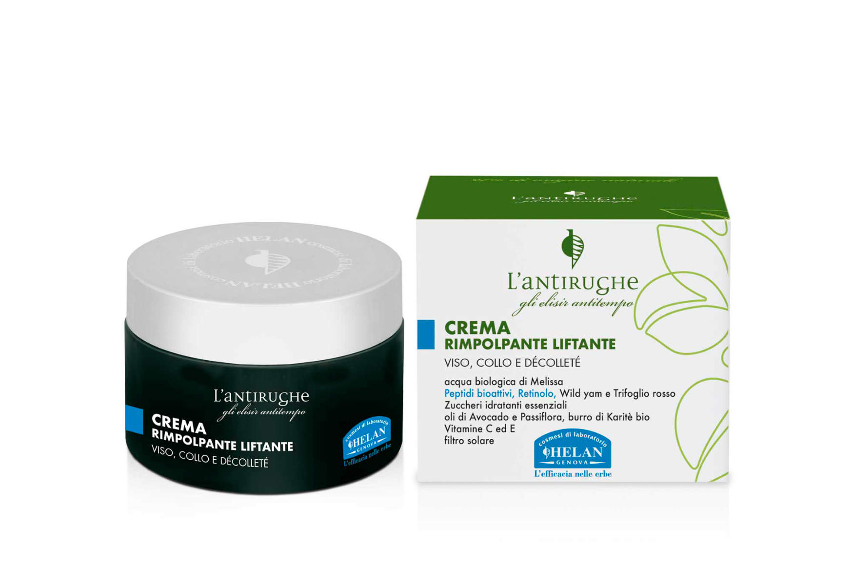 Helan Elisir Antitempo L' Antirughe Crema Rimpolpante E Liftante Viso 50ml-1