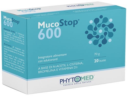 Mucostop 600mg 20 Bustine Da 3,5g-2