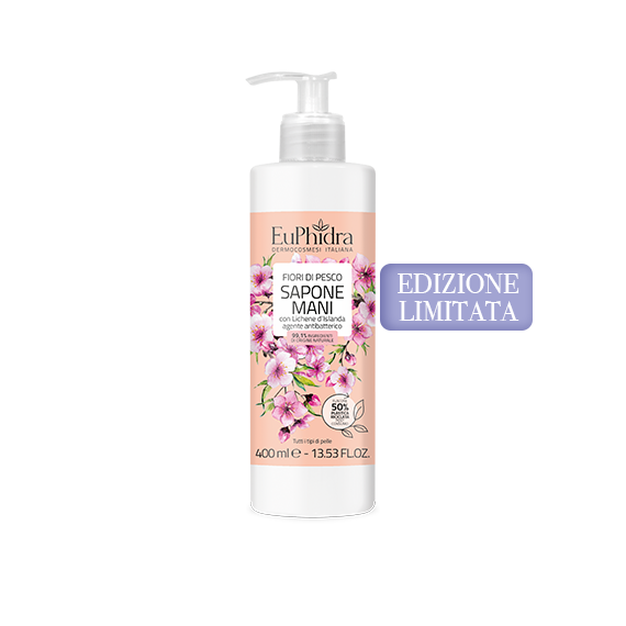 Euphidra Sapone Mani Delicato Fiori Di Pesco 400ml-1