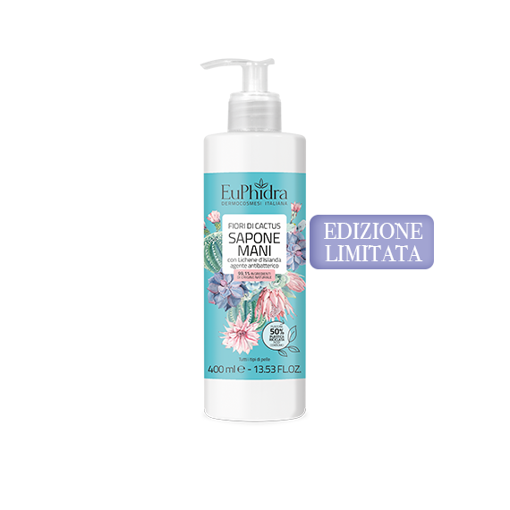 Euphidra Sapone Mani Delicato Fiori Di Cactus 400ml-1
