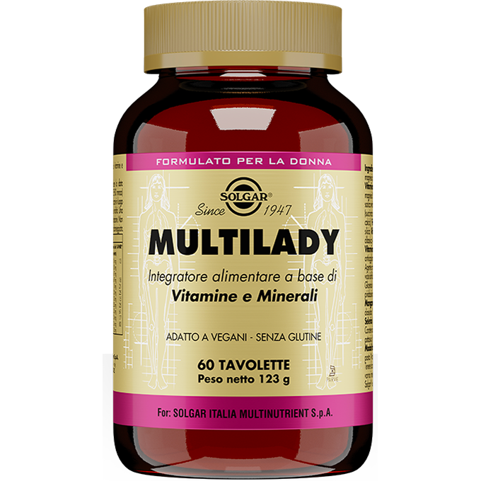 Solgar Multilady 60 Tavolette-2