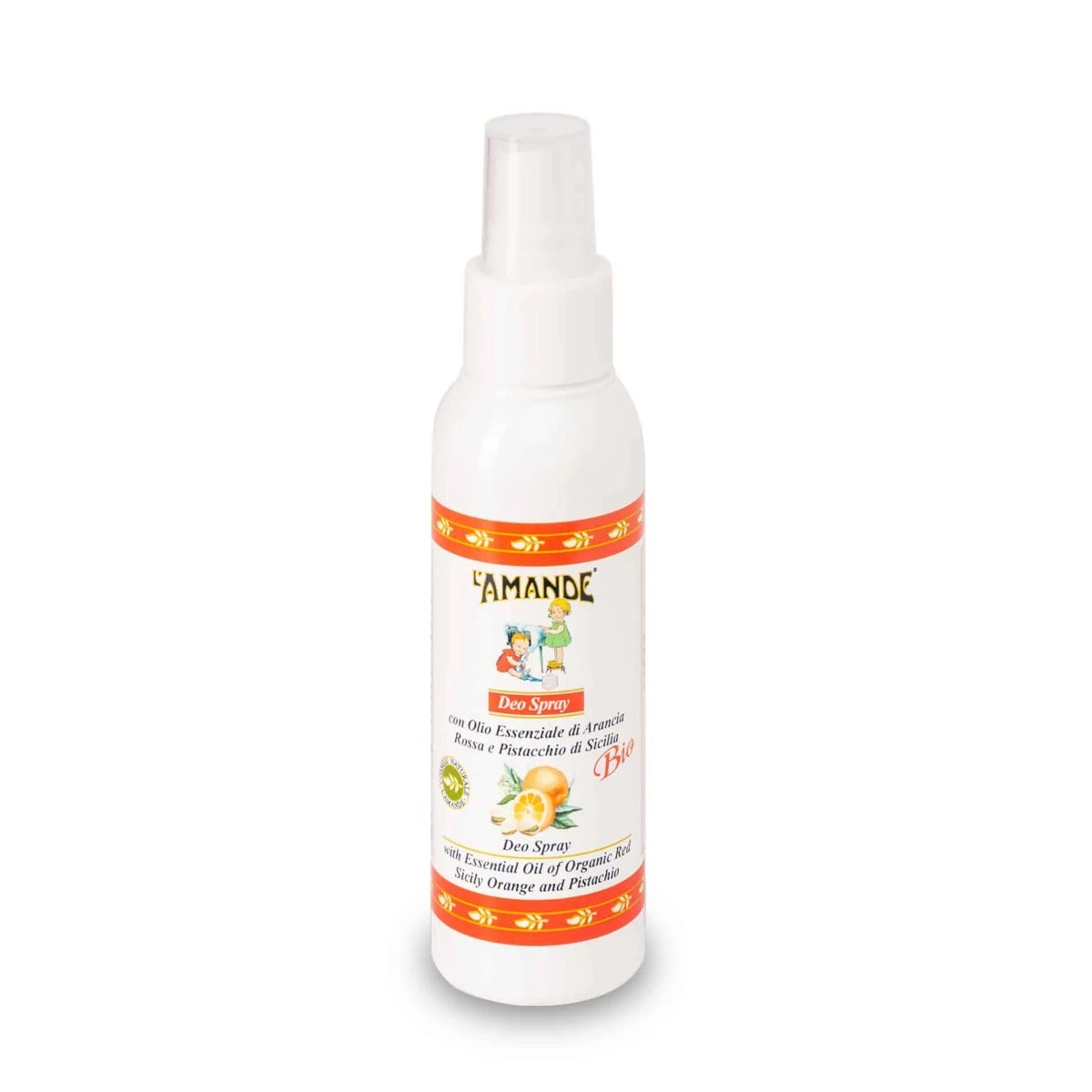 L'amande Deo Spray Arancia Rossa E Pistacchio di Sicilia 100ml-1