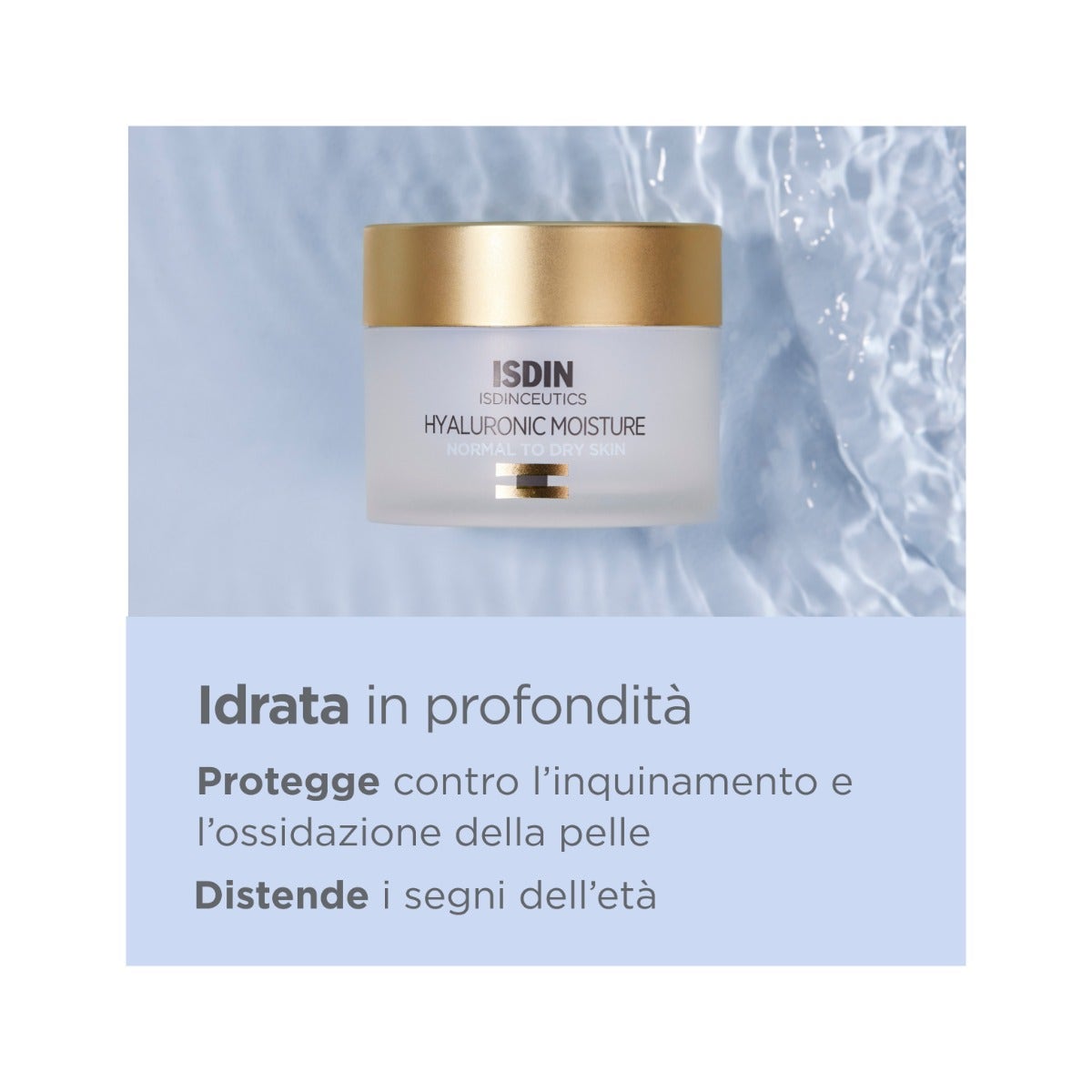 Isdinceutics Hyaluronic Moisture Pelle Normale/Secca 50ml-3