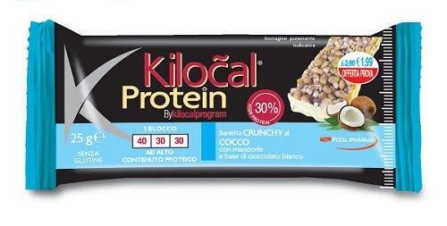 Kilocal Protein Barretta Crunchy Gusto Cocco 25g-1
