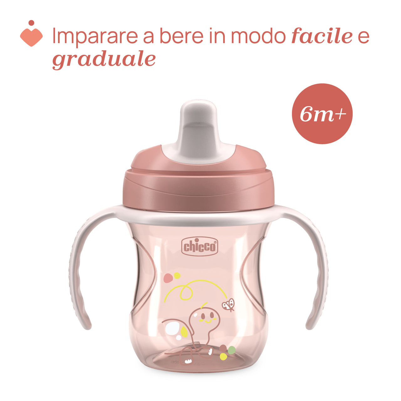 Chicco Tazza Training Colore Rosa 6m+