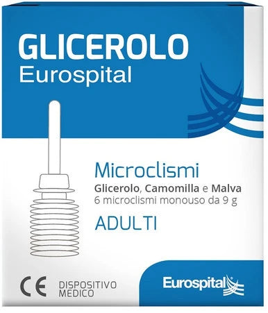 Microclismi Glicerolo Adulti Eurospital 6 Pezzi da 9 g