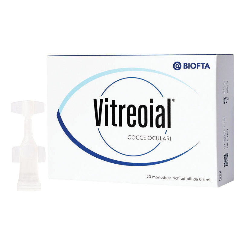 Gocce Oculari Vitreoial 20 Monodose Richiudibili 0,5 ml