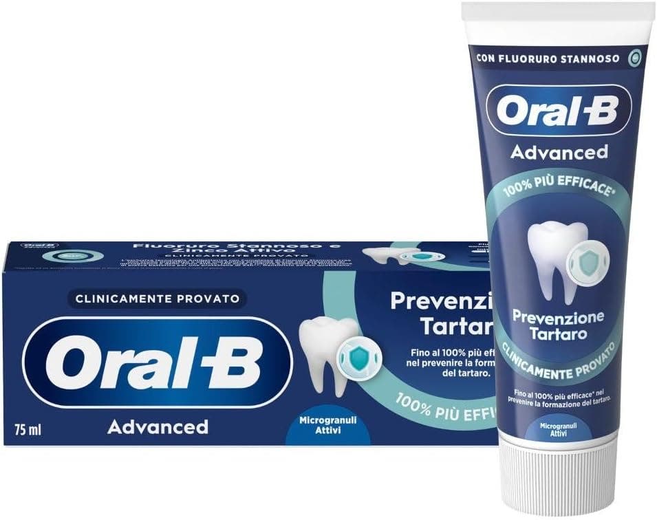 Oralb Advanced Prevenzione Tartaro Microgranuli Attivi 75 ml-1