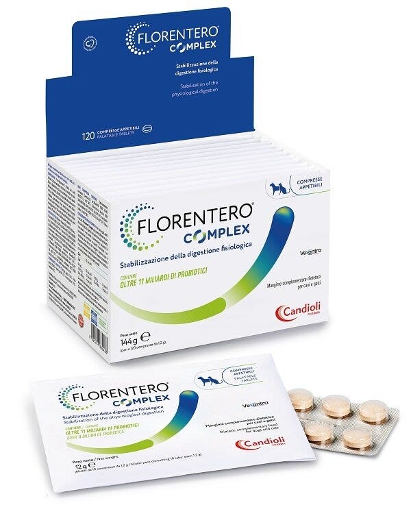 Candioli Florentero Complex Complemento Alimentare Cani/Gatti 120 Compresse-1
