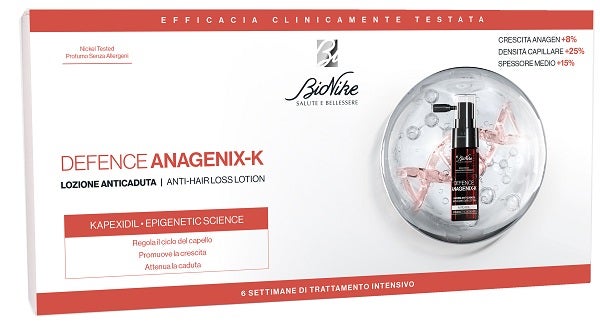 Defence Anagenix k Lozione Anti Caduta 6 Flaconcini 15 ml-0