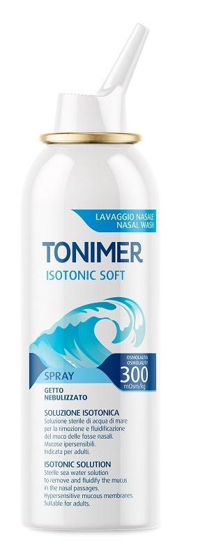 Soluzione Isotonica Acqua di Mare Tonimer Isotonic Soft Osmolalita' 300 Mosm/kg Spray 100 ml-0