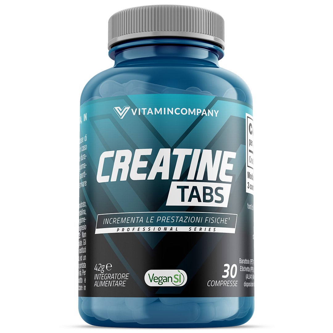 Vitamincompany New Creatine Tabs 30 Compresse-2