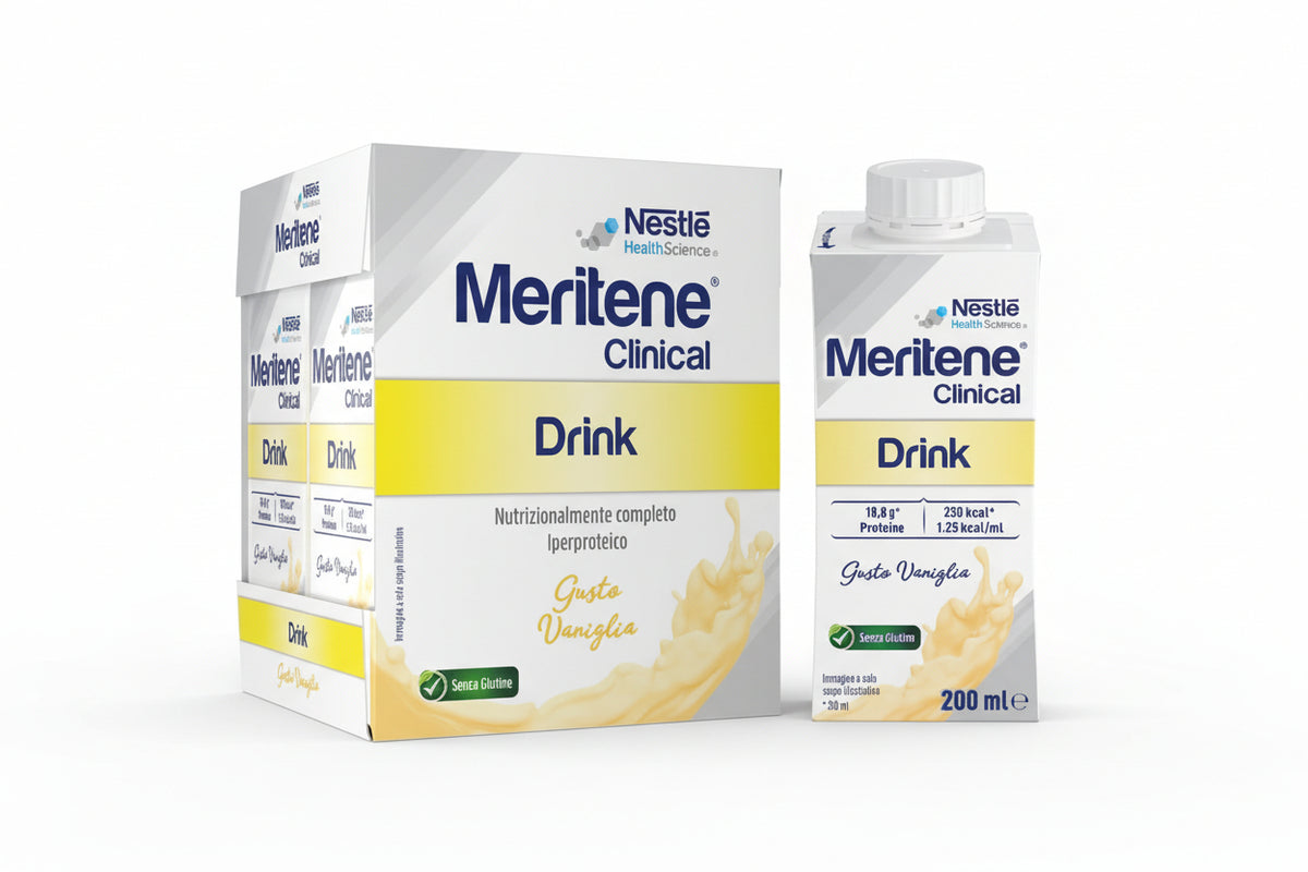 Meritene Clinical Drink Vaniglia 4x200ml
