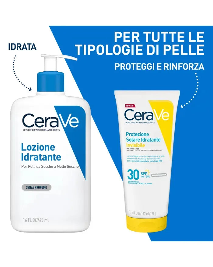 Cerave Protezione Solare Idratante Invisibile 177ml SPF30