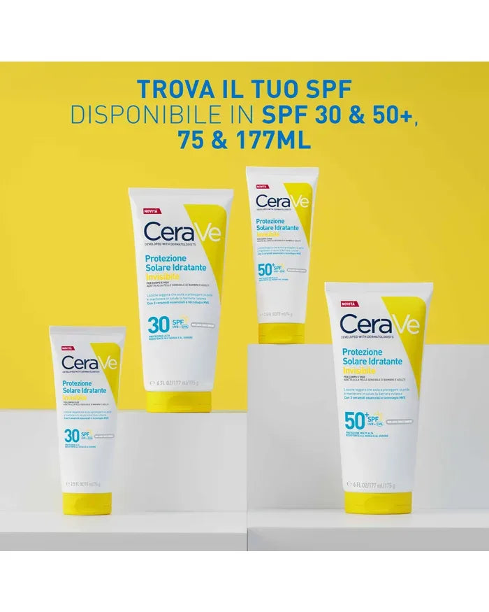 Cerave Protezione Solare Idratante Invisibile 75 ml SPF50+
