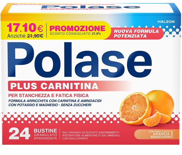 Polase Plus Carnitina 24 Bustine