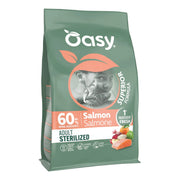 Oasy Dry Cat Superior Adult Sterilized Salmone 300 g