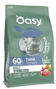Oasy Dry Cat Superior Adult Sterilized Tonno 300 g